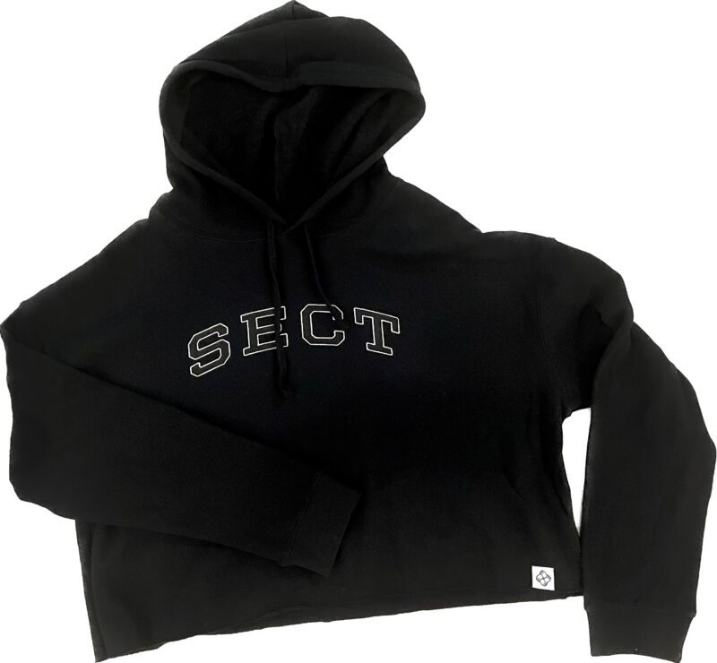 VARSITY HOODIE CROP